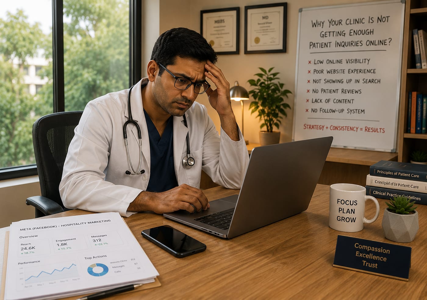 Why Your Clinic Is Not Getting Enough Patient Inquiries